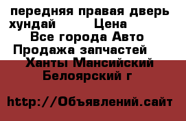 передняя правая дверь хундай ix35 › Цена ­ 2 000 - Все города Авто » Продажа запчастей   . Ханты-Мансийский,Белоярский г.